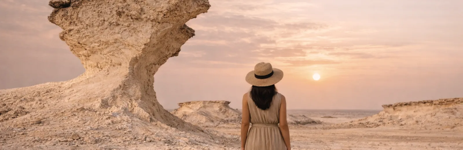 Запад Катара — панорама